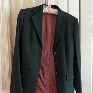 Equestrian wool jacket